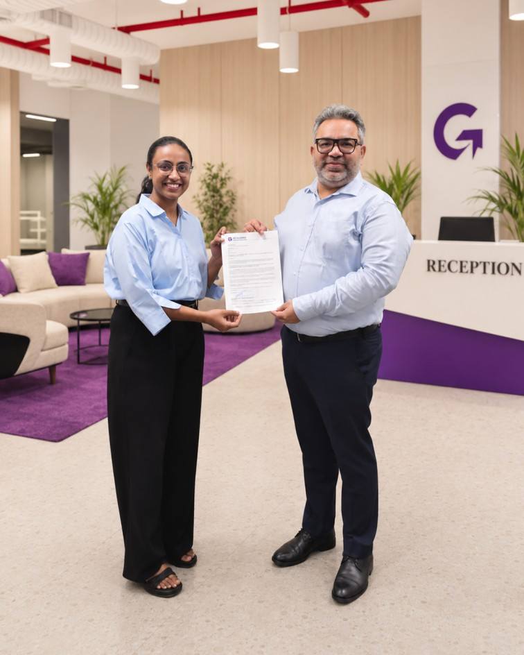 Kavya receiving his offer 